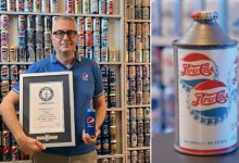 Фото - Коллекционер, собирающий банки из-под «Pepsi», стал мировым рекордсменом