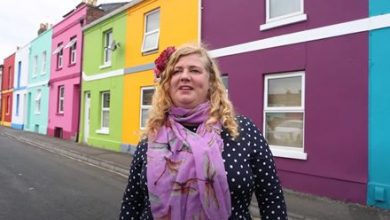 Фото - Художница раскрашивает дома в разные цвета, преображая унылую недвижимость