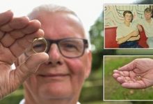 Фото - Мужчина получил обратно кольцо, соскользнувшее с его пальца 54 года назад
