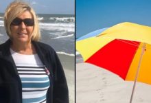 Фото - Пляжный зонтик вонзился в грудь женщины и убил её