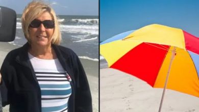 Фото - Пляжный зонтик вонзился в грудь женщины и убил её
