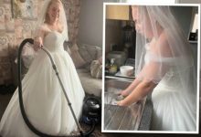 Фото - Невесте настолько понравилось свадебное платье, что она отказалась снимать его даже после свадьбы