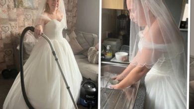 Фото - Невесте настолько понравилось свадебное платье, что она отказалась снимать его даже после свадьбы